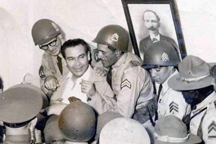Fulgencio Batista en el golpe de Estado del 10 de marzo. (RADIO VICTORIA)