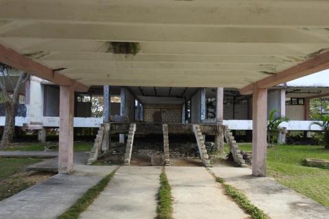 Ruinas de la Escuela Vocacional Carlos Marx, Matanzas. (FACEBOOK/ IPVC CARLOS MARX)